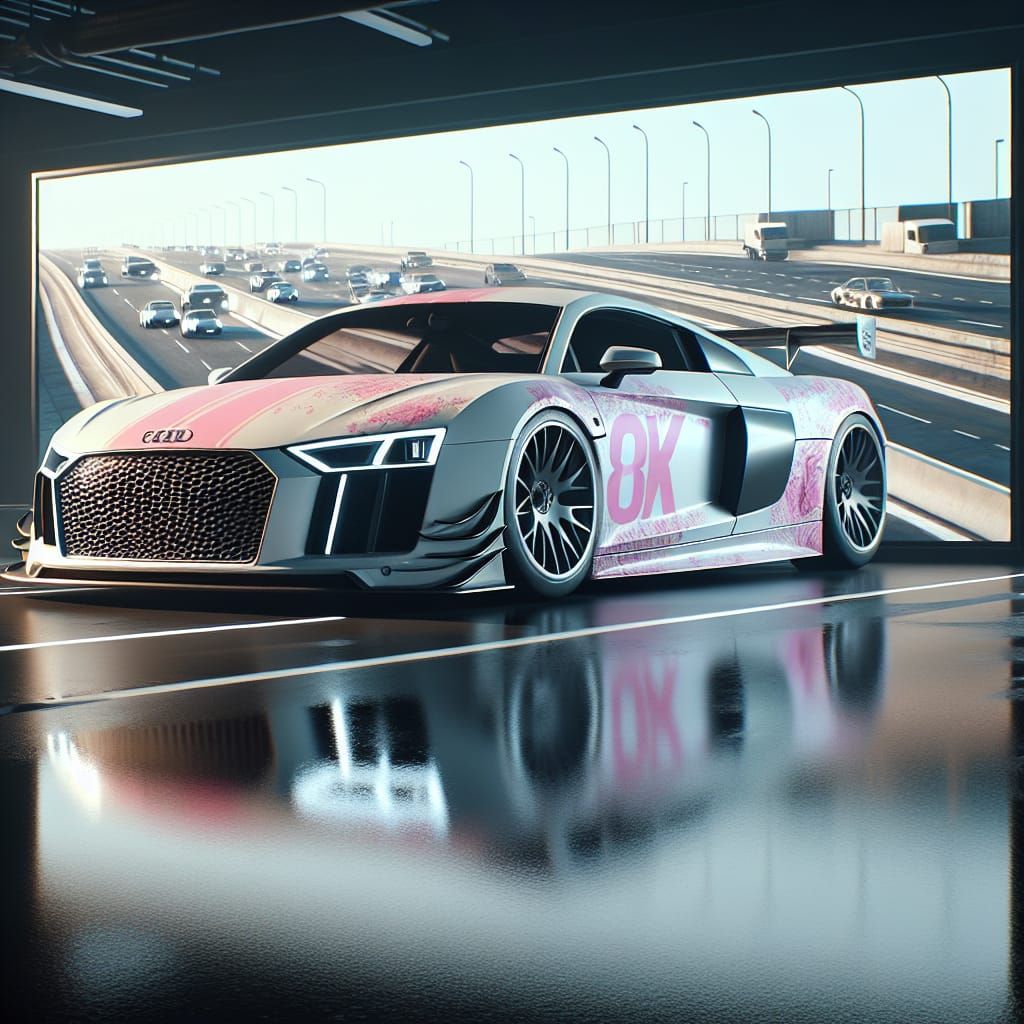 Need for Speed car racing video game, Audi R8