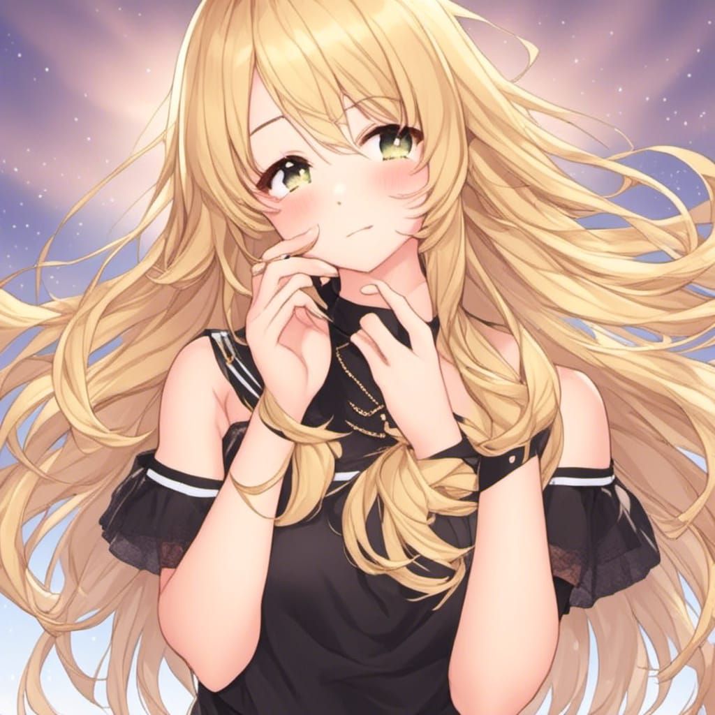 Tan Blonde Person Portrait