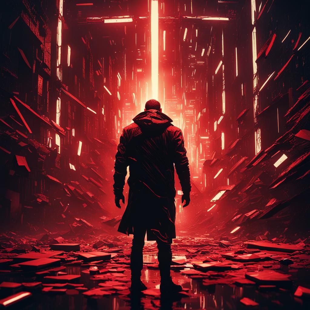 Cyberpunk Shattered Mind: Pain and Despair