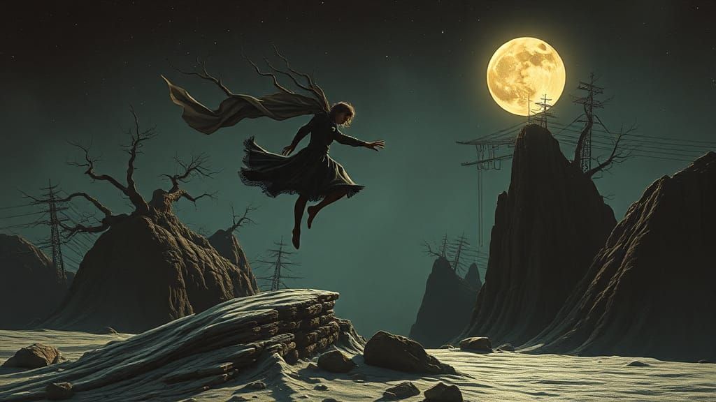 Acrobatic Figures in Catastrophic Twists, Gothic Style