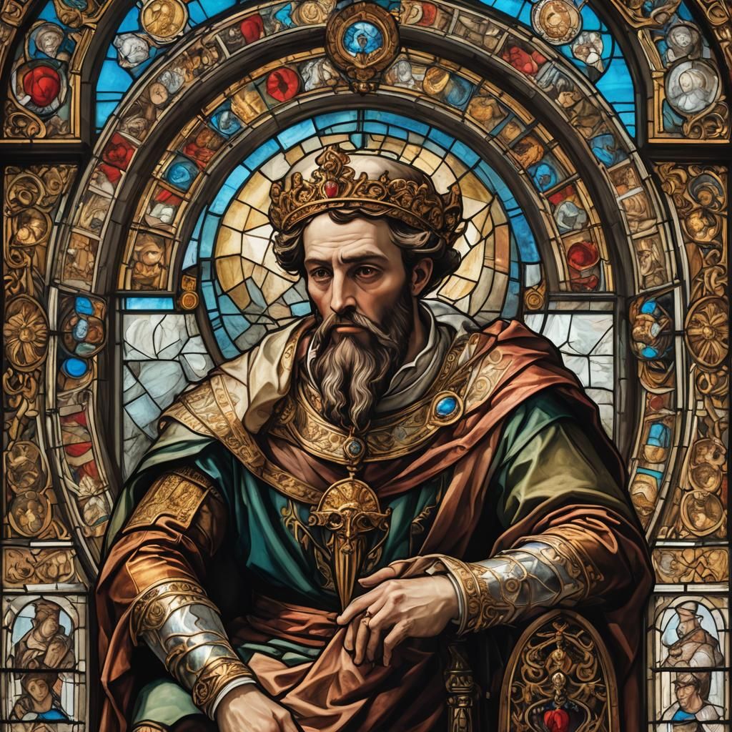 Capulet Portrait in Detailed Matte Painting Style