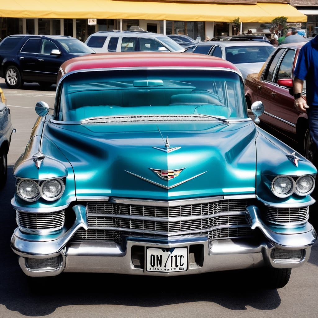 a Cadillac made of a mish-mash parts all from different year...