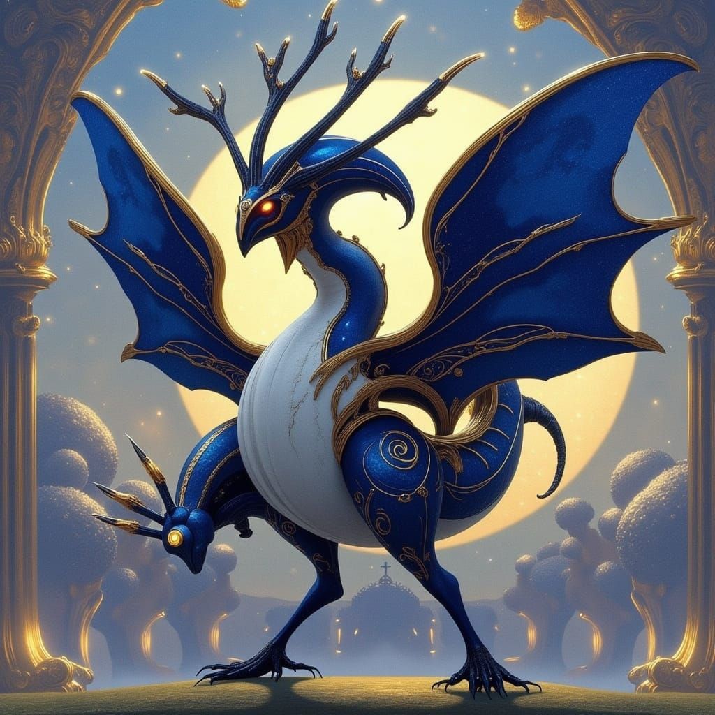 Cyberpunk Cityscape at Sunset