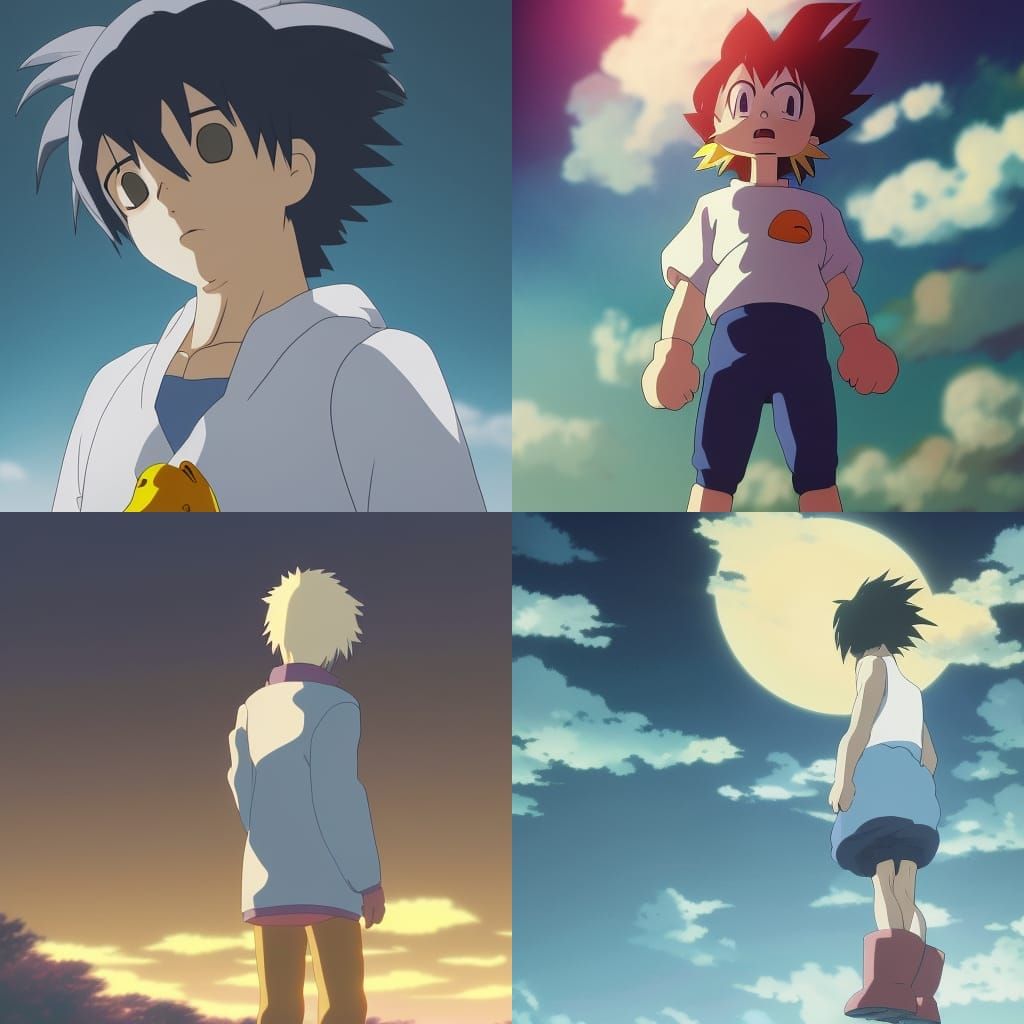 Duck with Ultra Instinct: Studio Ghibli Anime