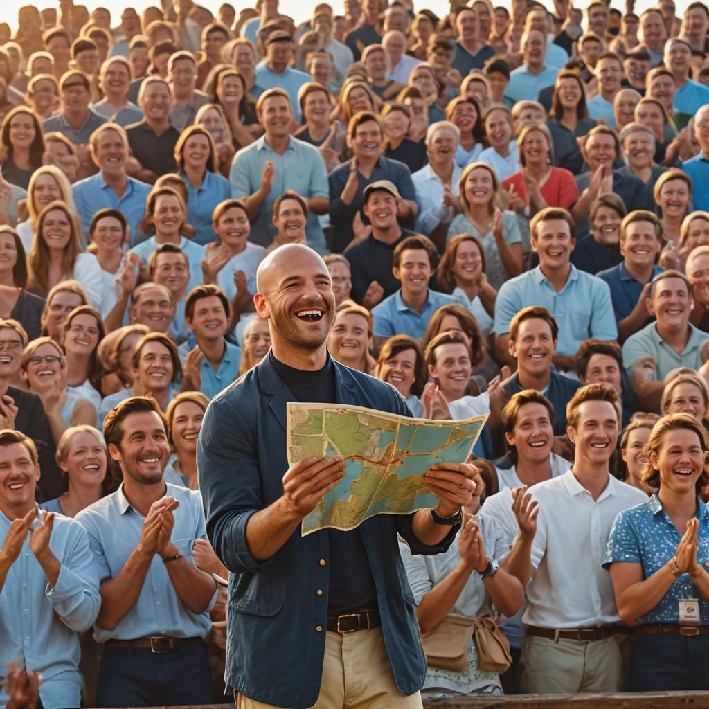 Leading His Group :):