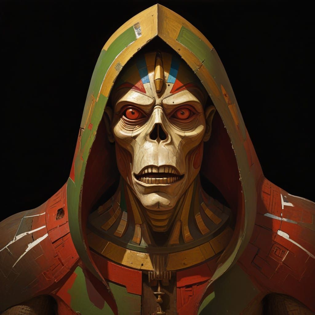 A Bizarre Hieronymus Bosch-Inspired Sphinx Masterpiece