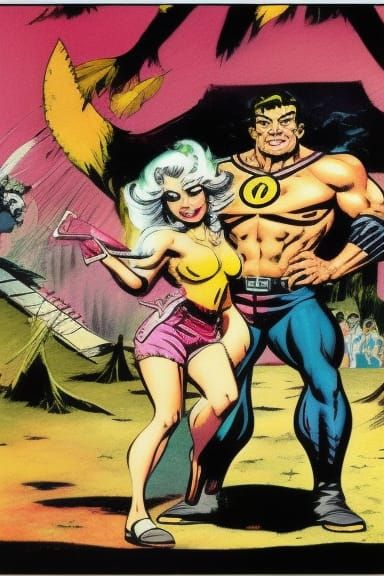 Archie Comics in Frazetta Style