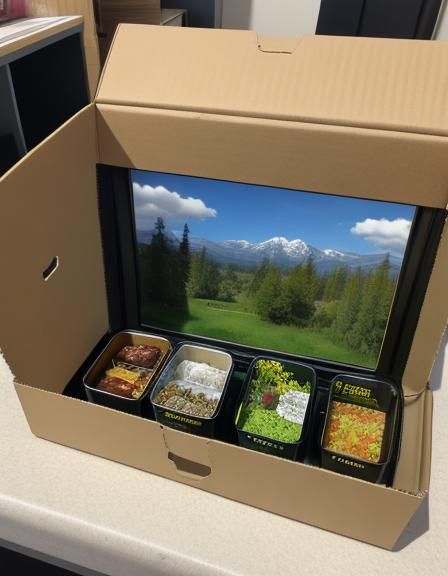Surreal Vista in a Box: Scenes Within Scenes