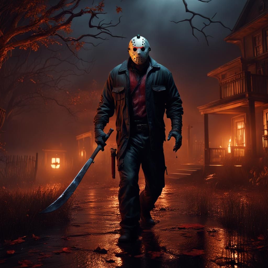 Jason Voorhees Halloween Concept Art