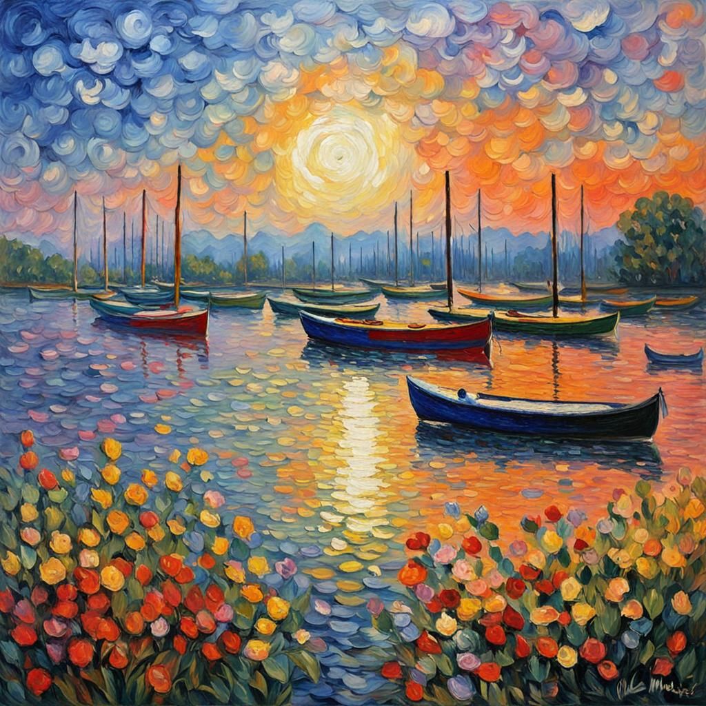 "Color is my obsession, joy and torture all day long" - Clau...