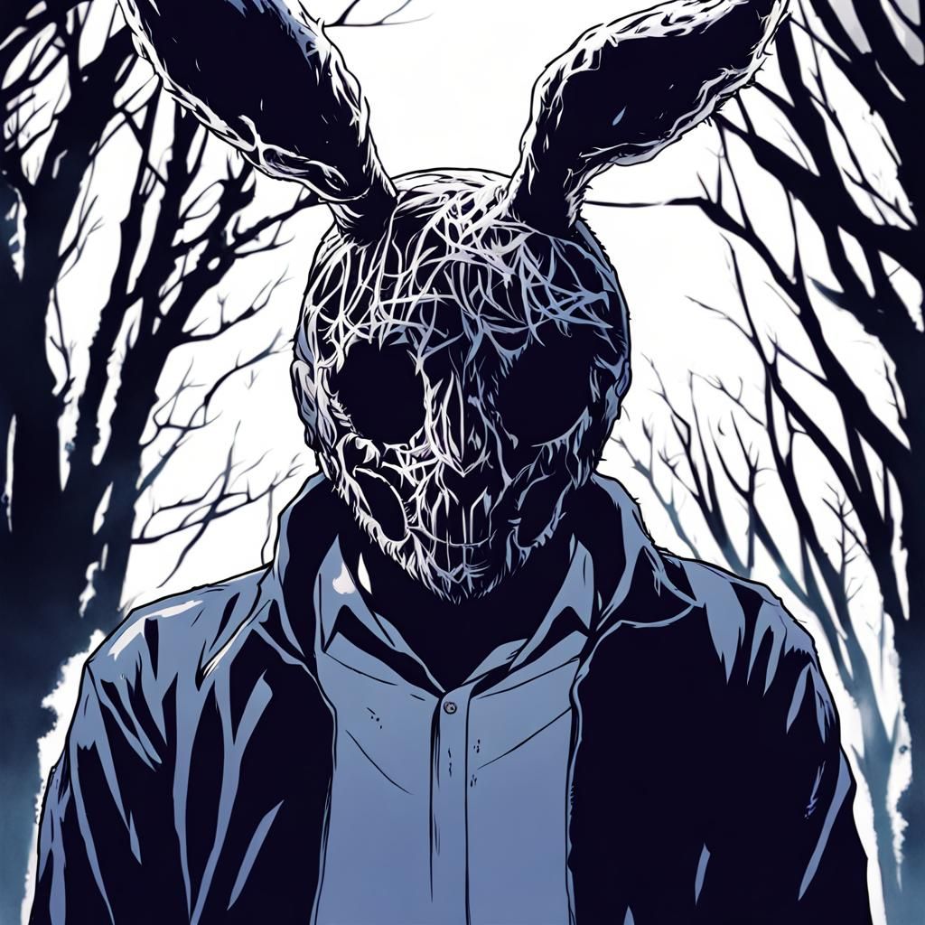 Donnie Darko in Anime Key Visual Style