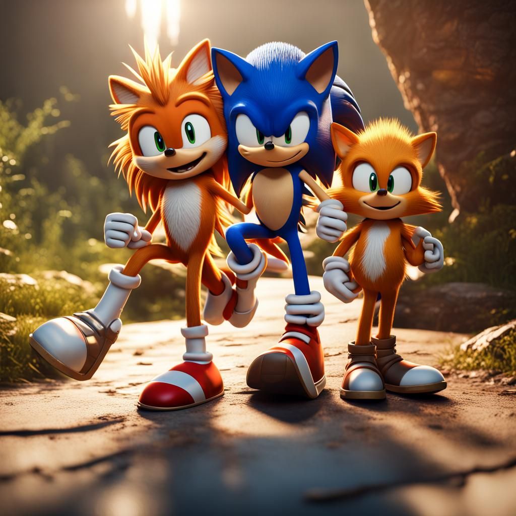 Sonic, Tails, and Knuckles: 3D Game Cinematic