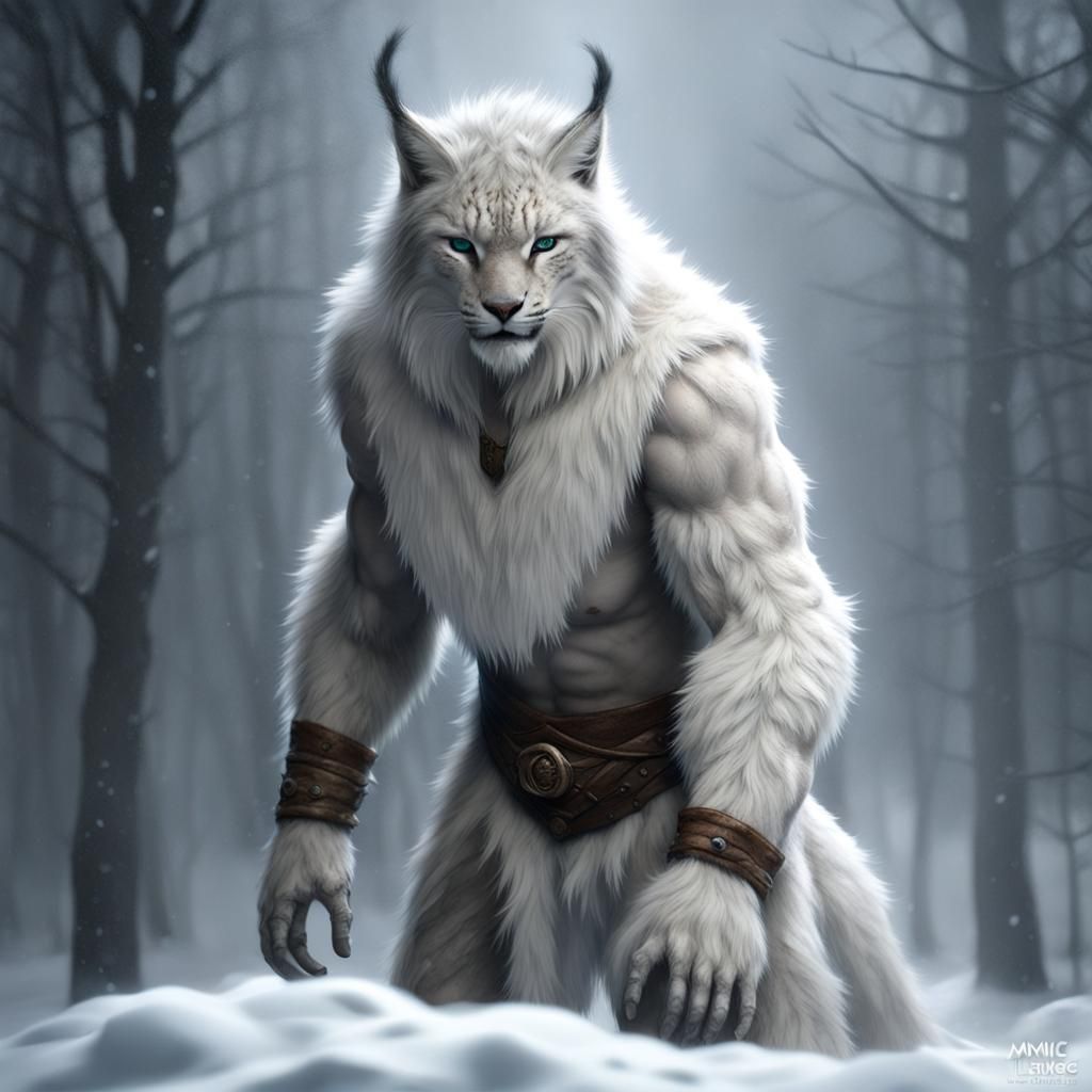 Lynx Humanoid in Blizzard: Dark Fantasy Concept Art