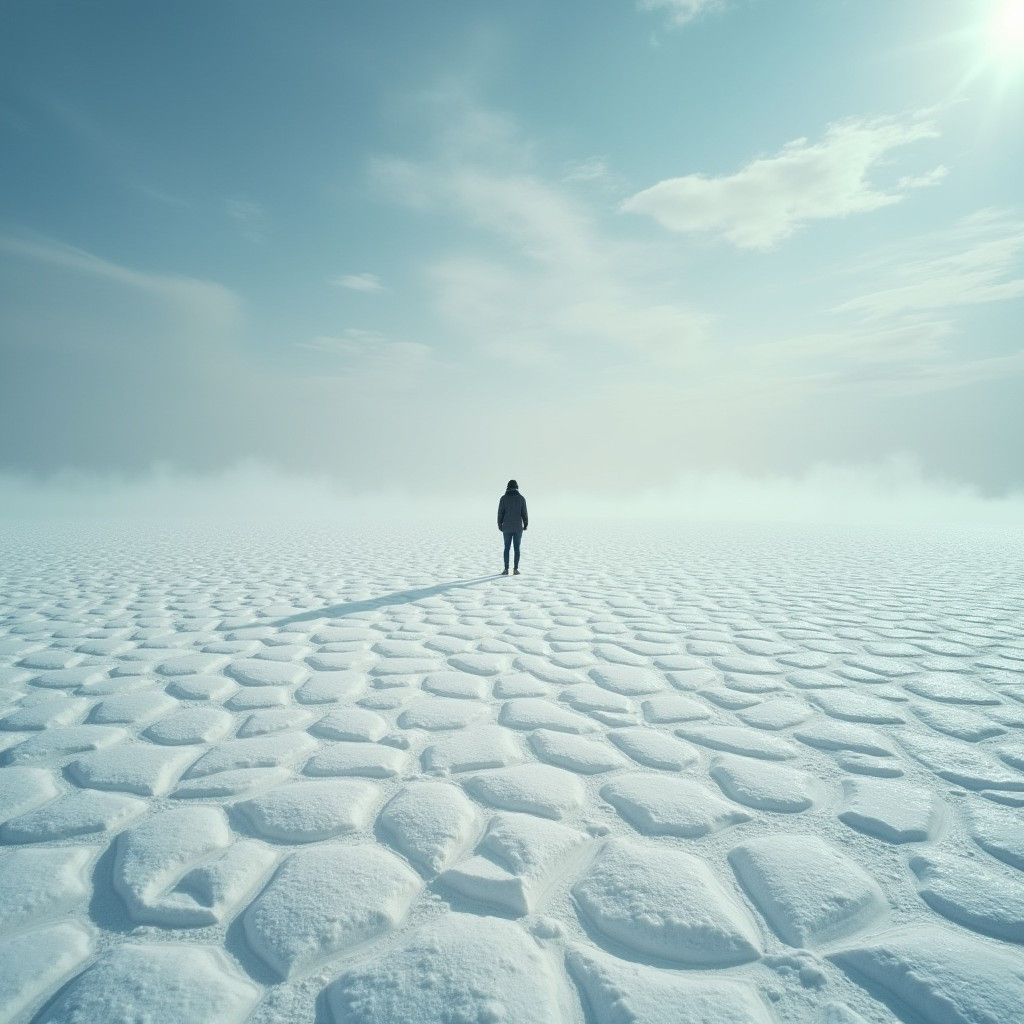 Uyuni Salt Flats: A Hyperrealistic Bolivian Landscape