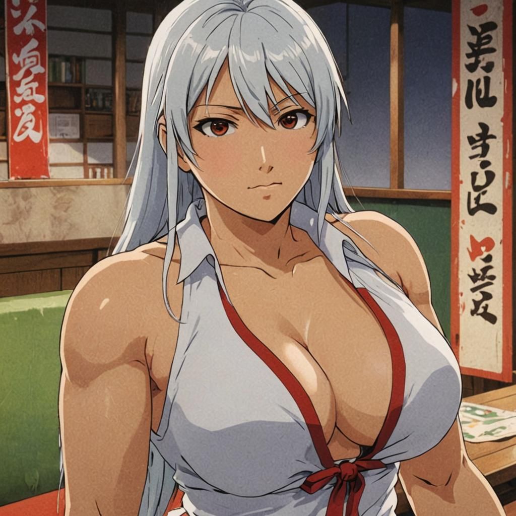 Anime Manga Scan in Studio Trigger Style