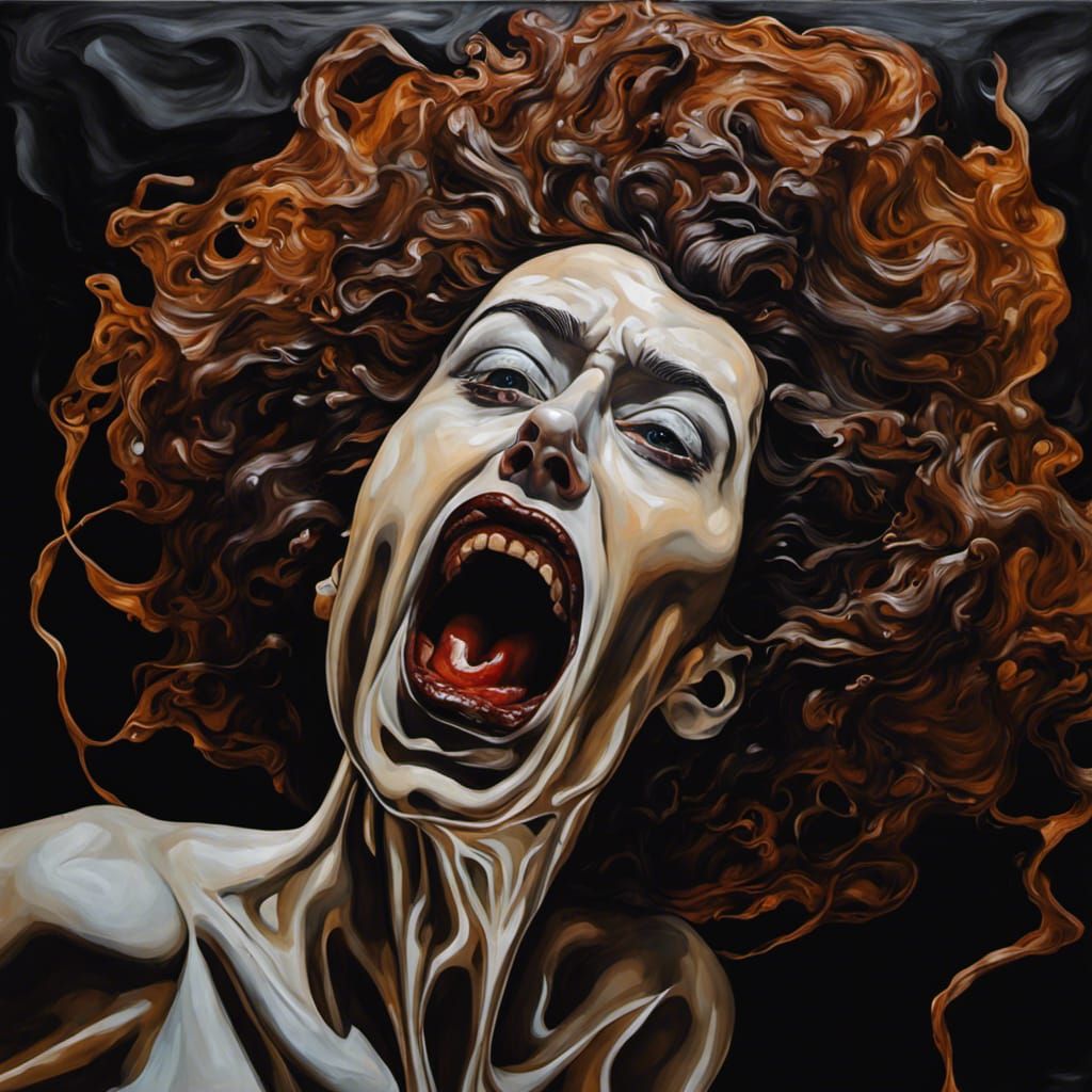 Drag Queen Scream (with make-up)