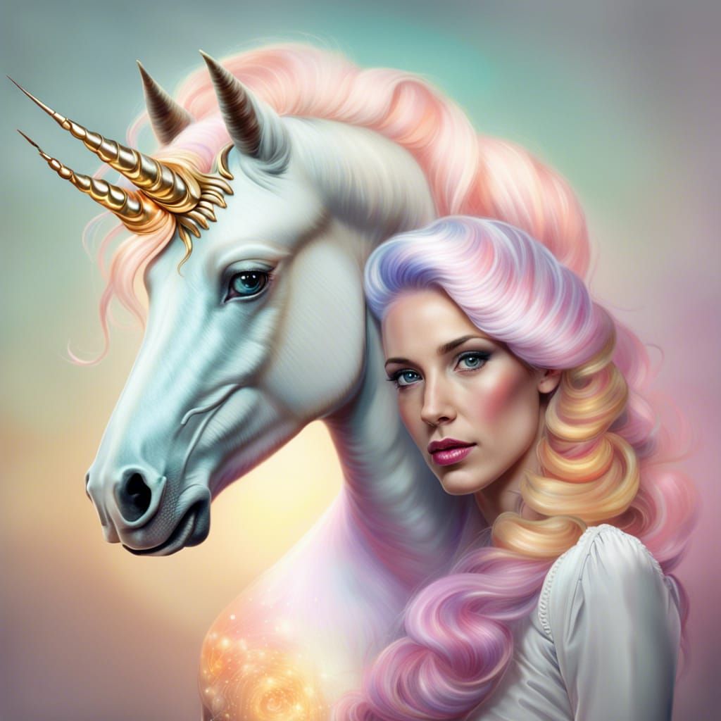 Lady with Unicorn/Dicorn