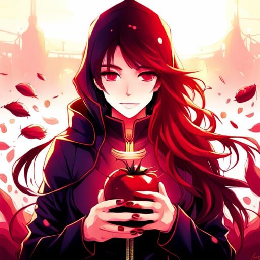 Empress Tomato Ketchup in Anime Style