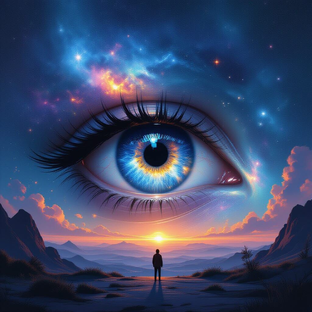 Cosmic Eye Gazing into Boundless Universe