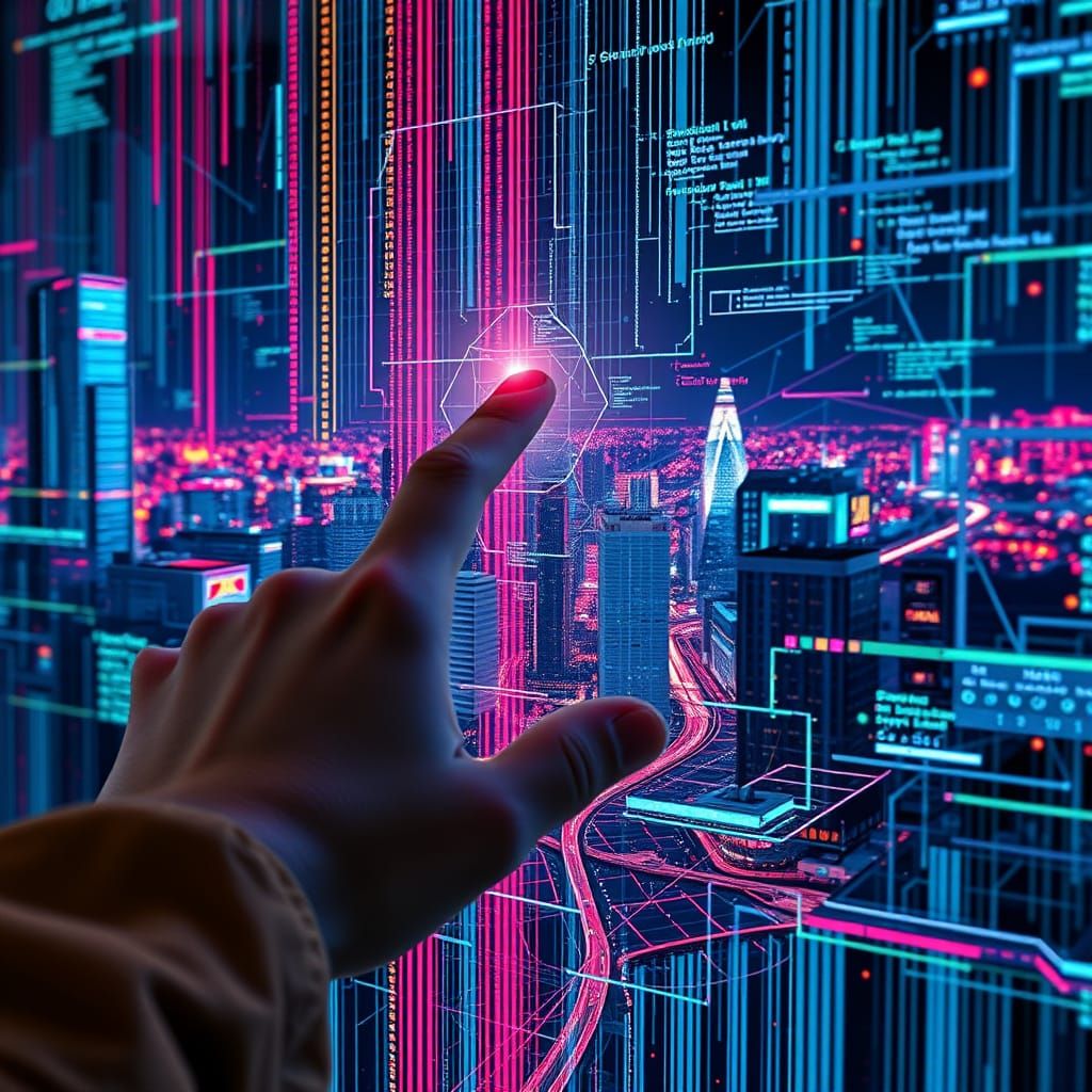 Android Interacts with Digital City Data Stream