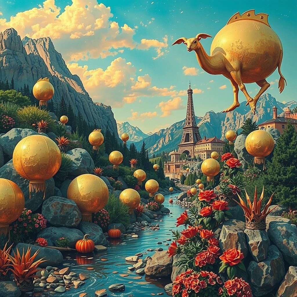 AI Generated Masterpiece of Artistic Craftsmanship and Beaut...