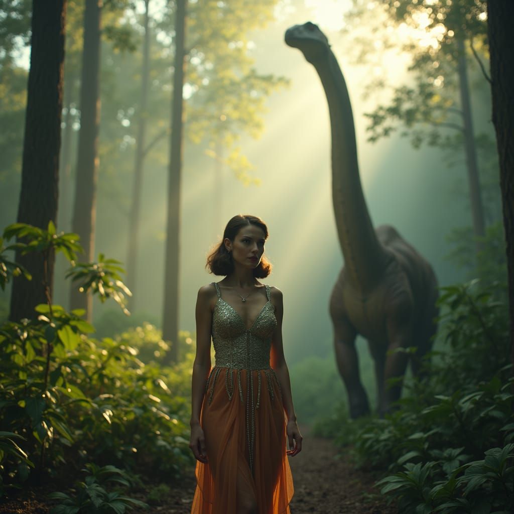 Anna Kendrick in Retro-Futuristic Jungle Adventure