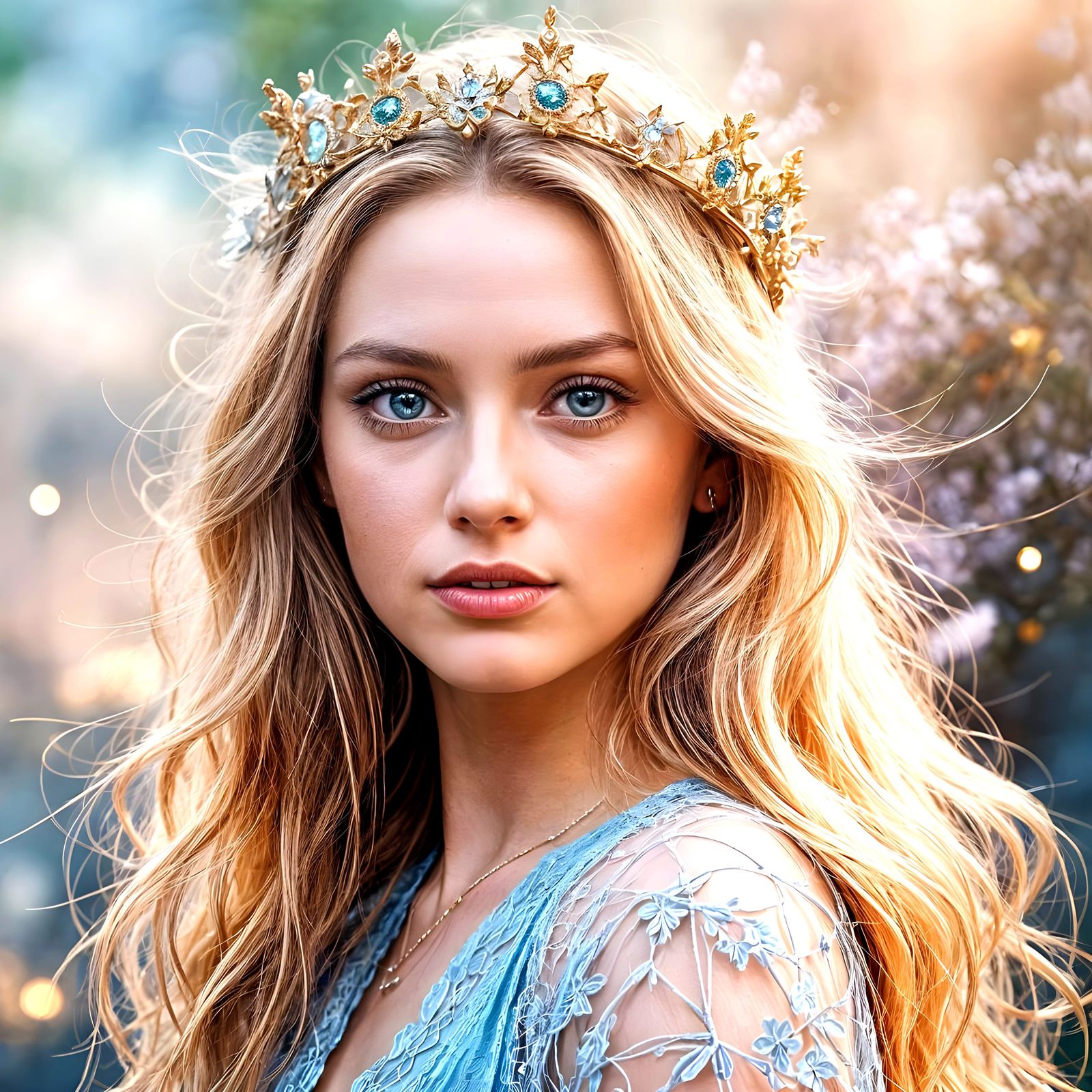 Mystical Muse Reigns Over Celestial Realm