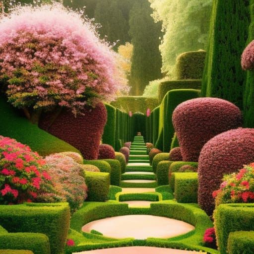 Fantasy Hedge Maze