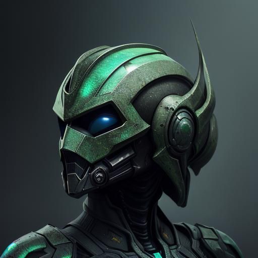 Infested Terran Helmet Concept Art