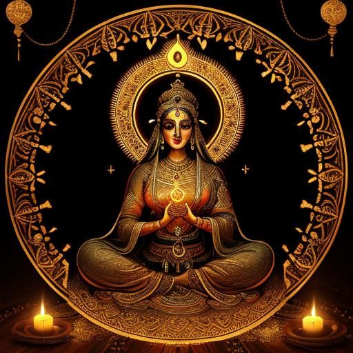 Harmonious Symbols of Illumination and Balance