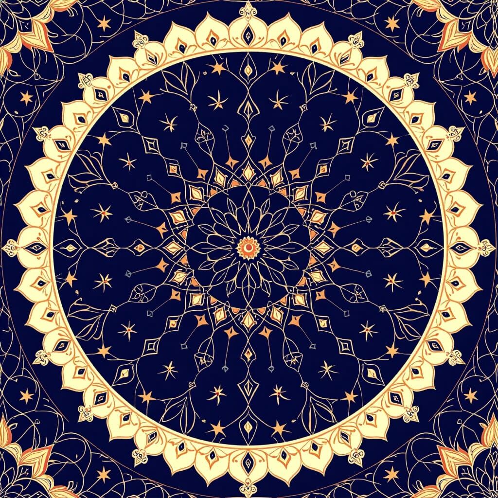 Anime Girl in Snow, Japanese Art Style