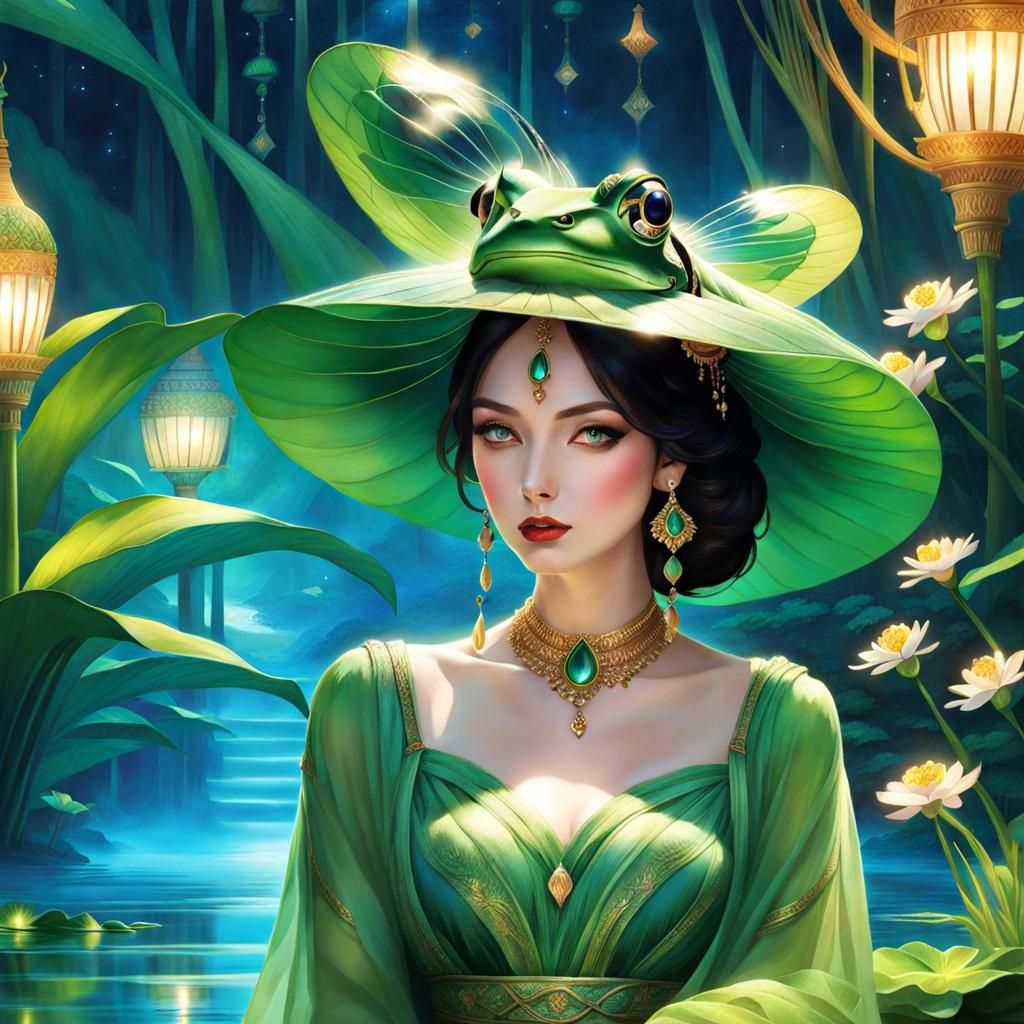 Mythological Beauty Arrives in a Strange Land