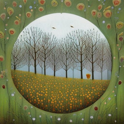 Diverse Artists Blend Styles in Unique AI Art