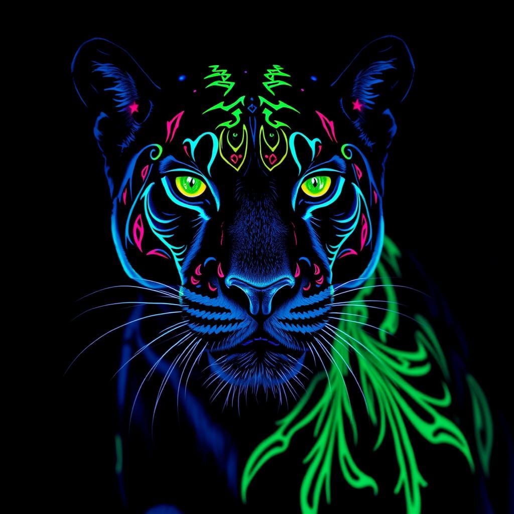 🏆Black light panther