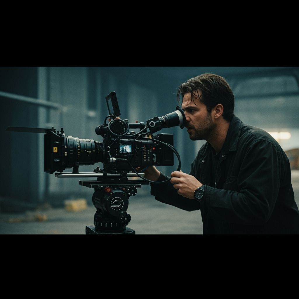 Cinematic Film Still in the Style of Cinematographers