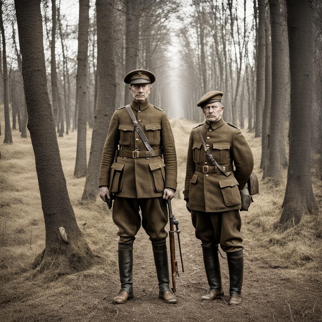 AI Interpretation of World War I Imagery