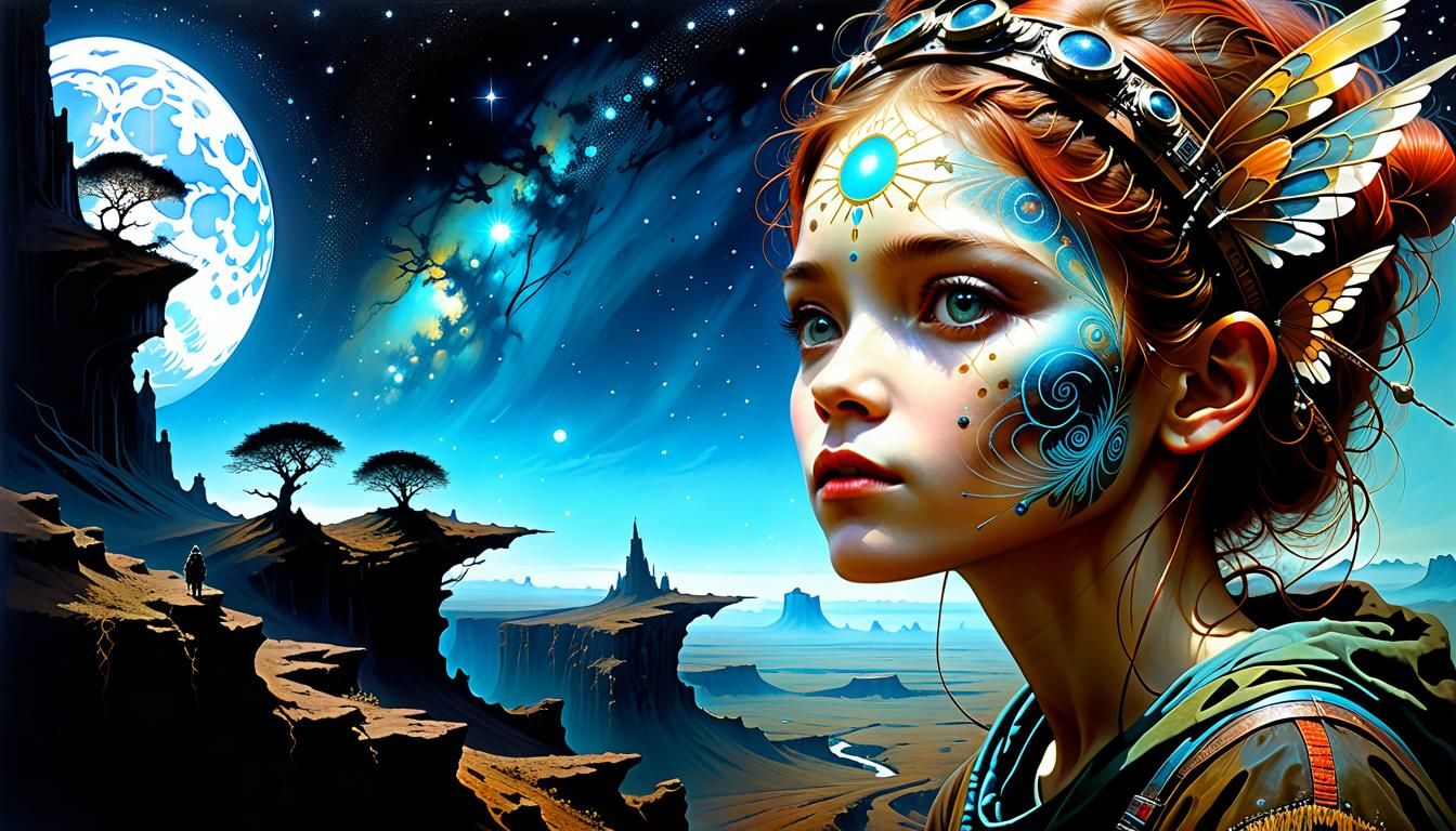 Ethereal Gateway to a Cosmic Psyche