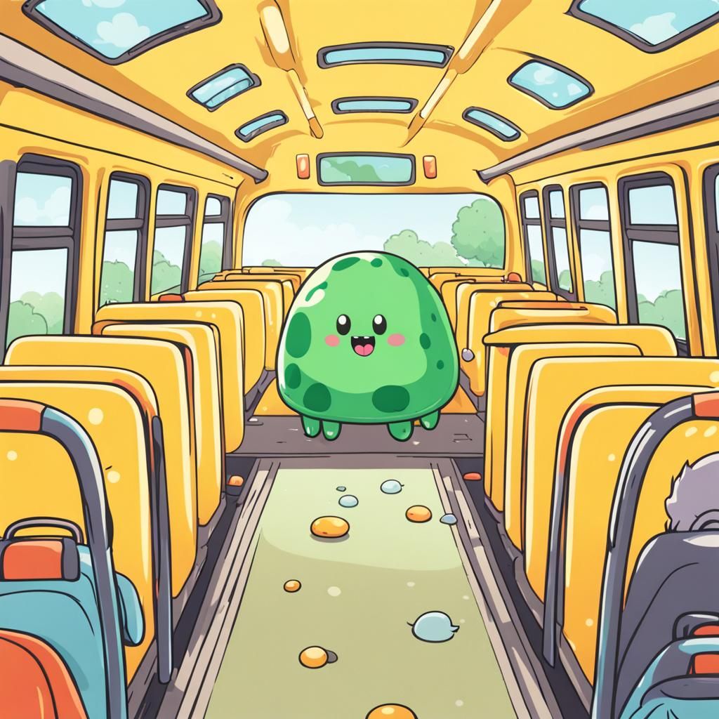 Anime Slime Blob's Zoo Field Trip