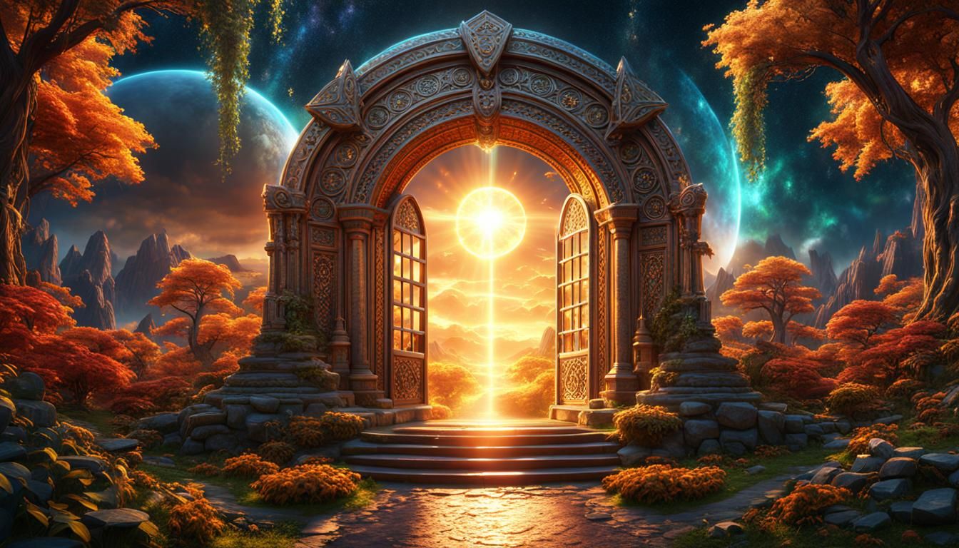Magic portal to the world of dreams