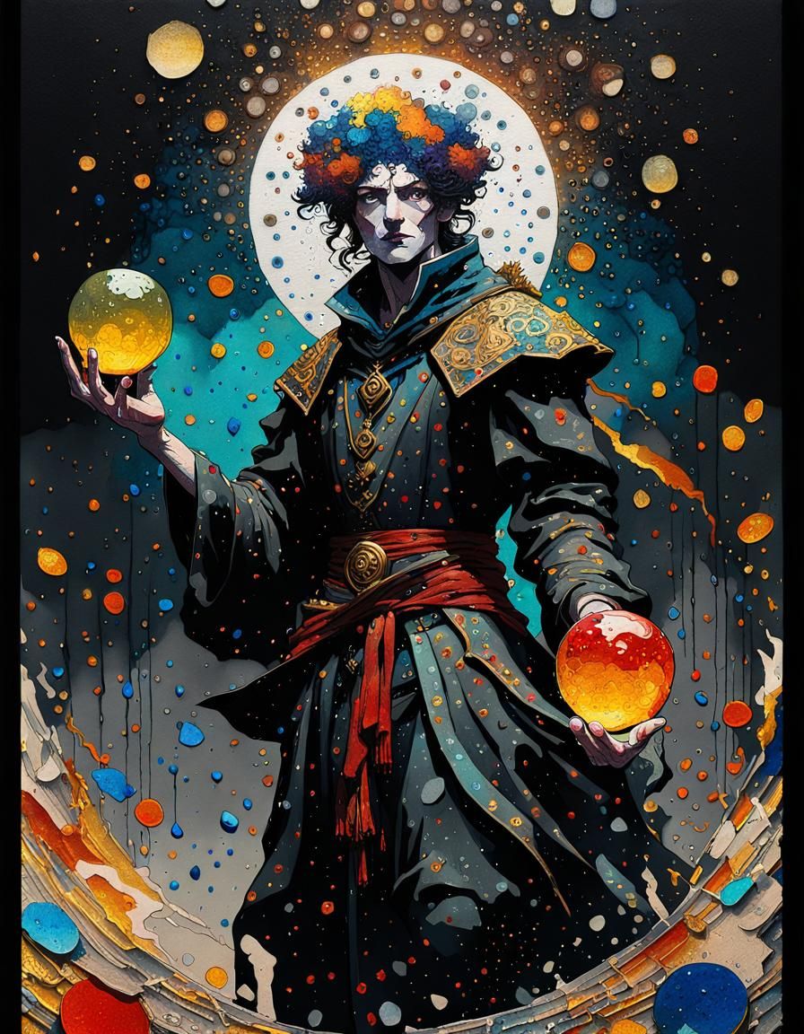 Tarot card, the juggler