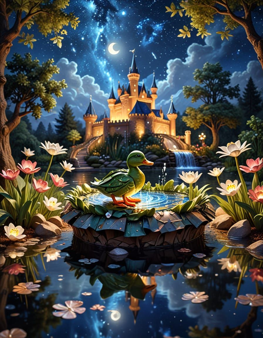 Money Art: Fountains, Castles & Gardens in Imperial Colors