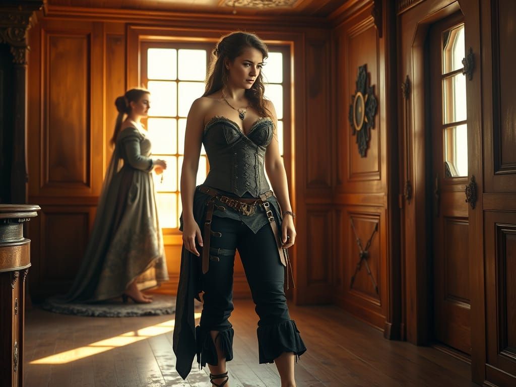 Pirate Captain and Rokoko Lady: A Tale of Grandeur and Intri...