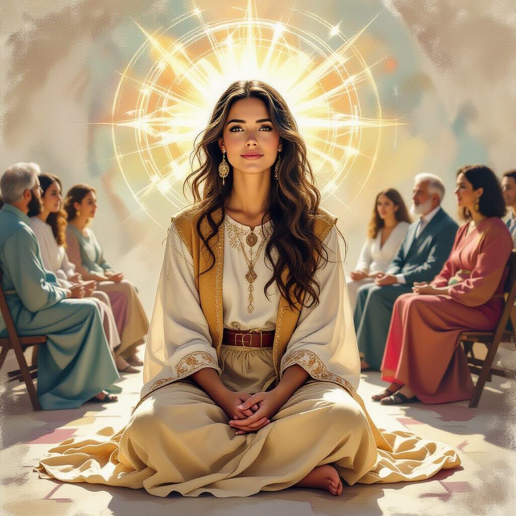 Senior Soul's Graduation in Spiritual School, in Visionary A...