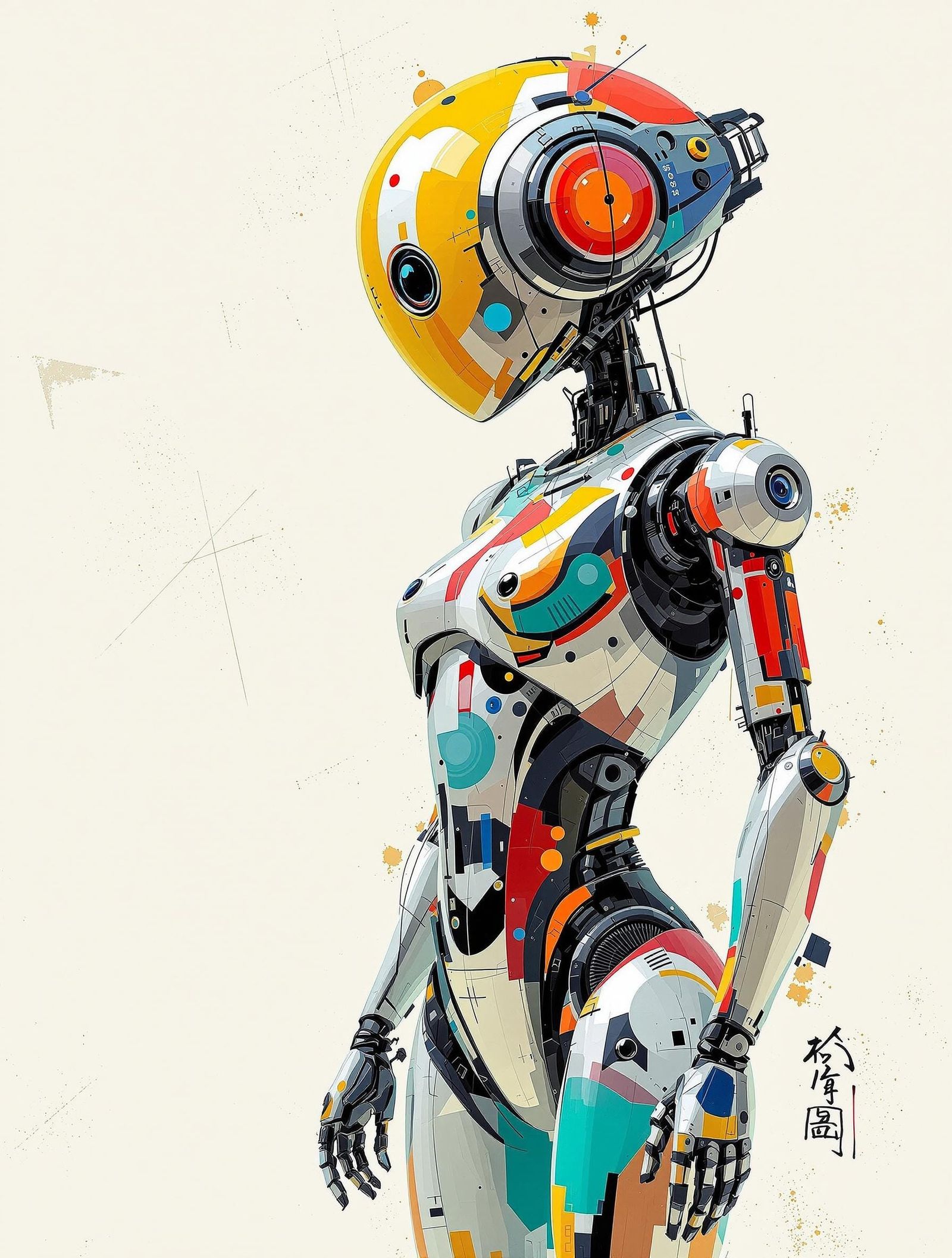 Mechanical Dreamer in Kandinsky's Aesthetic