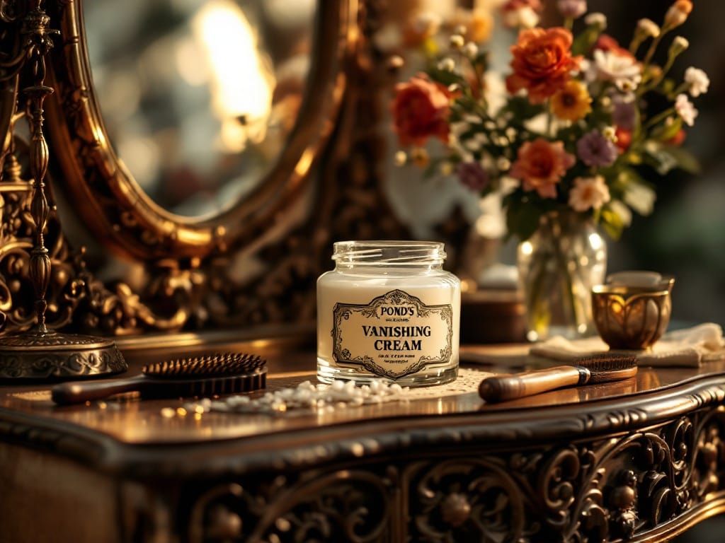 Vintage Beauty in Soft Focus, Adorned with Ornate Details