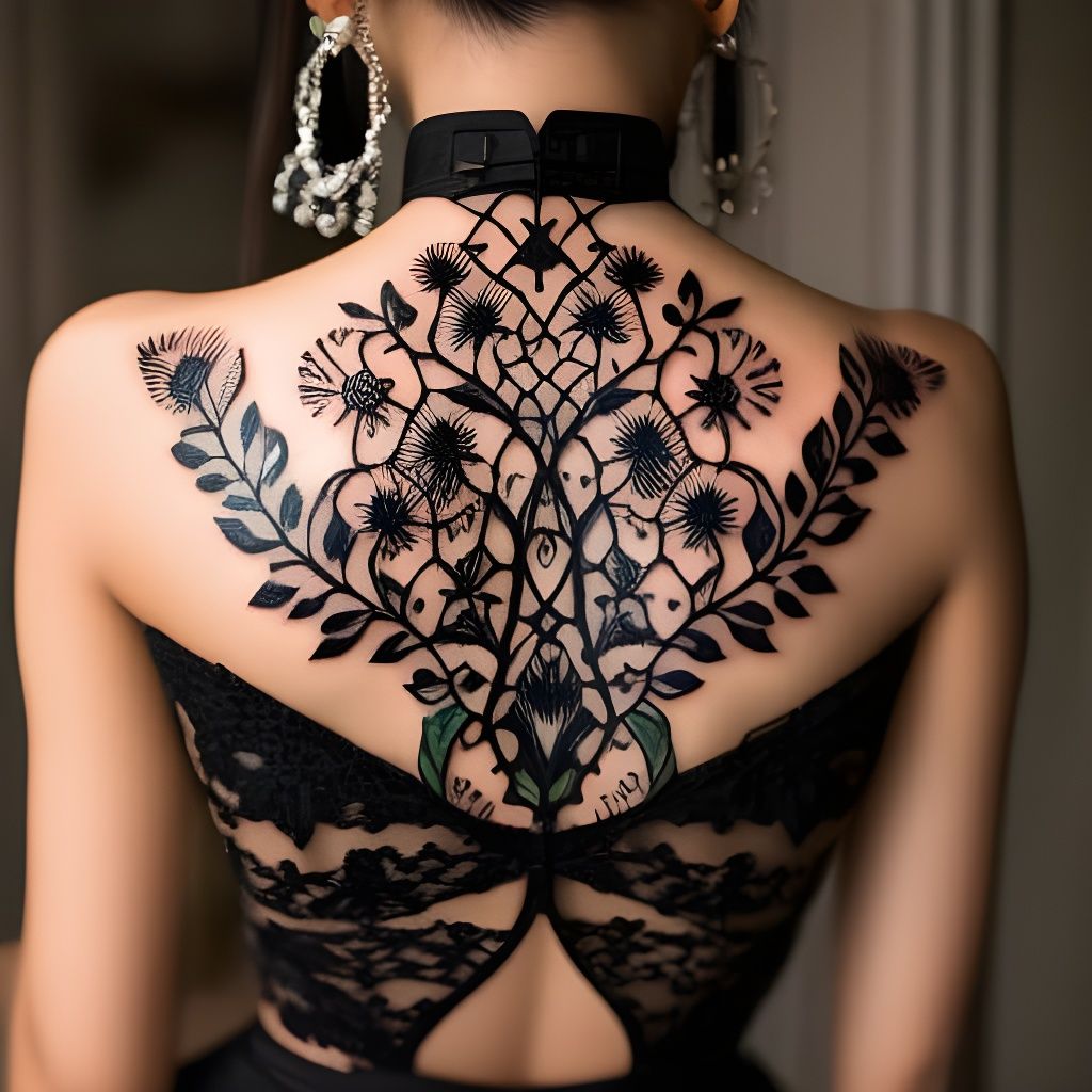 Flower tattoo