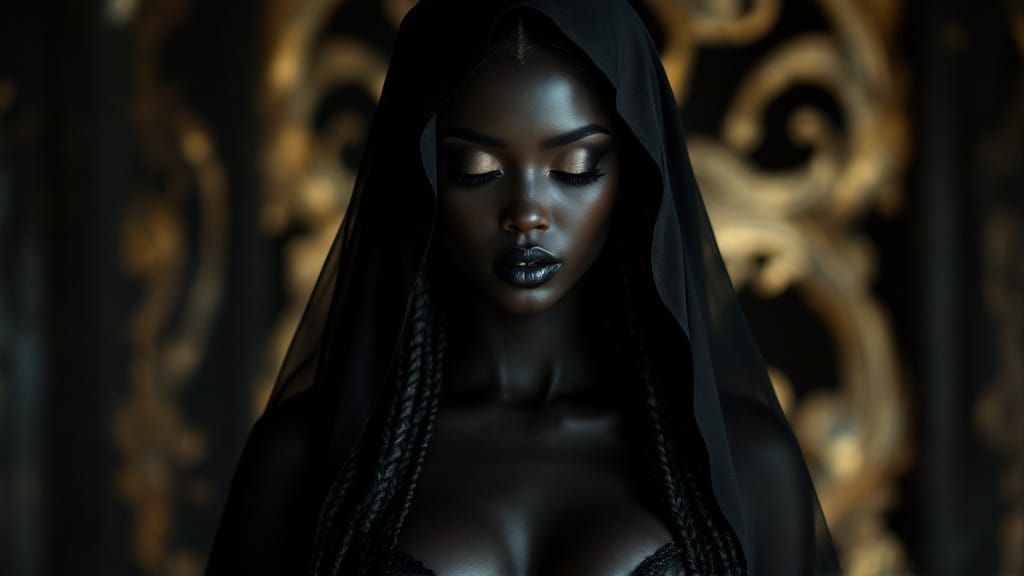 Exotic Beauty: Javanese Courtesan in Photorealistic Style