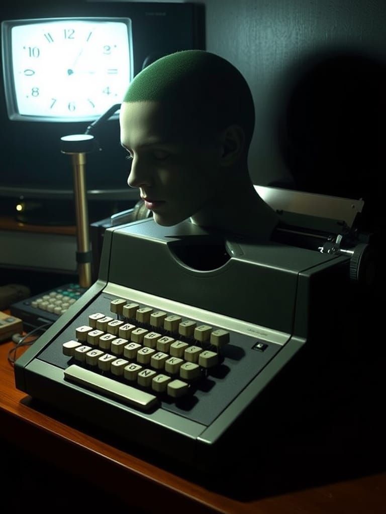 I Keep My Spare Head in My Electric Typewriter