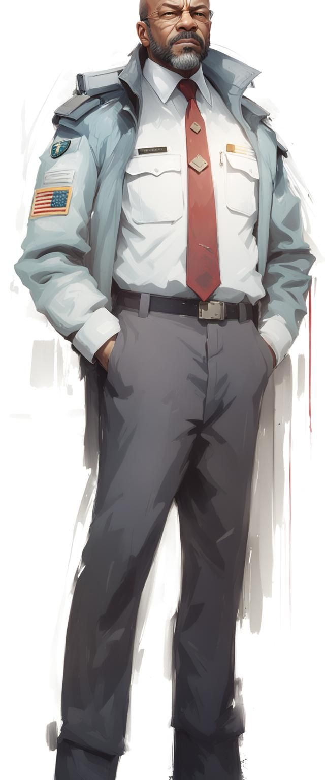 Donald Anderson Portrait in Artstation Style