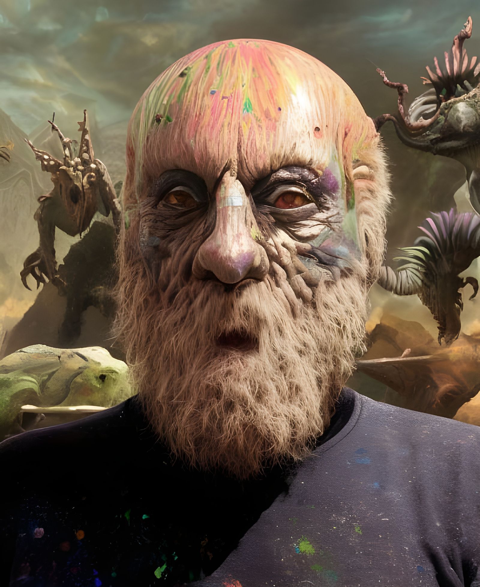 Chromatic Xeno-Biology: Hyperreal Exotic Creatures in 8K